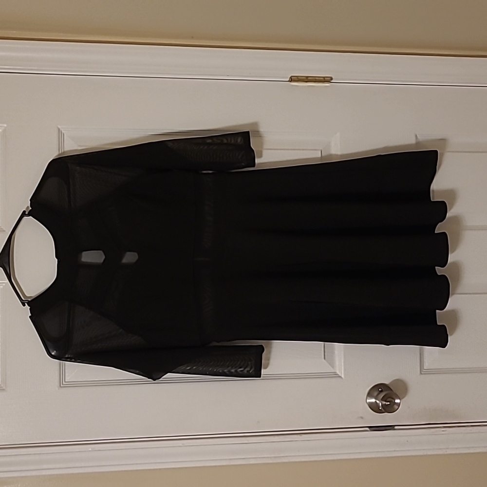 Short black dress
